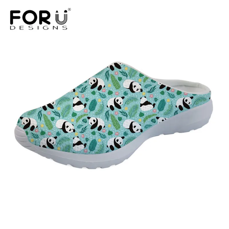 FORUDESIGNS Panda/Iguana/Manatee Party Print Mesh Sandals Women Breathable Summer Flats Light Weight Ladies House Slippers Shoes
FORUDESIGNS Panda/Iguana/Manatee Party Print Mesh Sandals Women Breathable Summer Flats Light Weight Ladies House Slippers Shoes