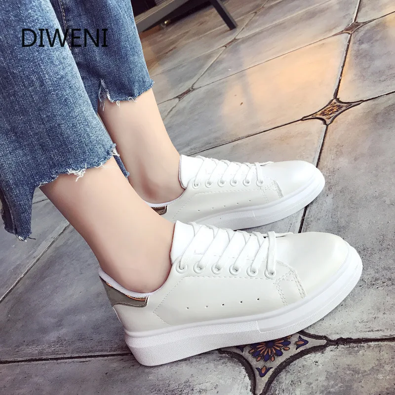 Women Sneakers Women Caual Shoes Fashion White Sneaker Round Toe Women White Shoes Lace-Up Platform Shoes Zapatillas Mujer b13
Women Sneakers Women Caual Shoes Fashion White Sneaker Round Toe Women White Shoes Lace-Up Platform Shoes Zapatillas Mujer b13