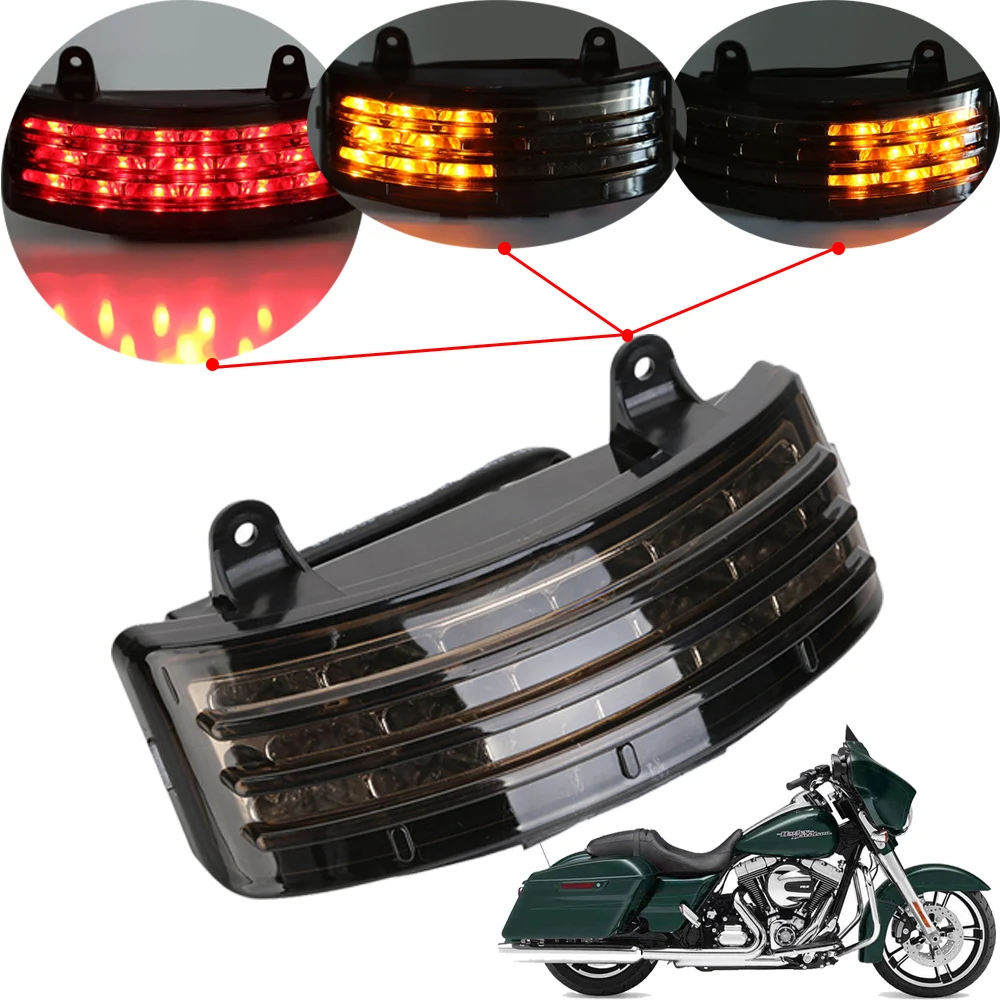 For Harley Touring 2006-2009 Street Glide FLHX EFI FLHXI Motorcycle Fender Rear LED Running Light Tail Brake Light Turn Signal
For Harley Touring 2006-2009 Street Glide FLHX EFI FLHXI Motorcycle Fender Rear LED Running Light Tail Brake Light Turn Signal