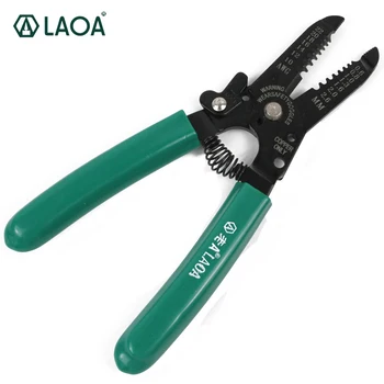 LAOA 7 Inch Wire Stripper 7 Gears Cable Cutter Multifunction Stripping Pliers Wires Cutter Electrician`s Crimping Tools
LAOA 7 Inch Wire Stripper 7 Gears Cable Cutter Multifunction Stripping Pliers Wires Cutter Electrician`s Crimping Tools