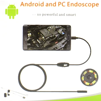 6LEDs 1M1.5M2M 3.5M 5M /7mm Lens Endoscope Waterproof Inspection Borescope Camera for Android PC Phone & Notebook Device
6LEDs 1M1.5M2M 3.5M 5M /7mm Lens Endoscope Waterproof Inspection Borescope Camera for Android PC Phone & Notebook Device