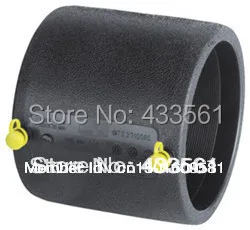 Plastic PE fittings Straight coupler pipe connector (Electro fusion) for ground heating collection tube connector
Plastic PE fittings Straight coupler pipe connector (Electro fusion) for ground heating collection tube connector