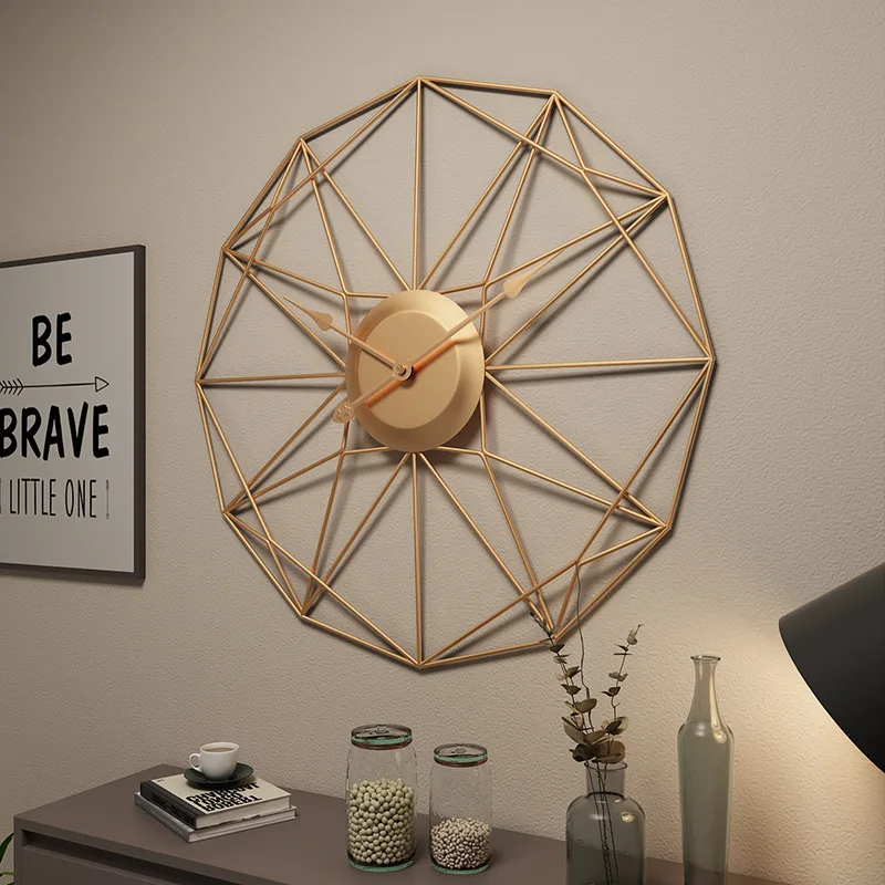 Wall clock modern design New style Creativity Metal Digital wall clocks Europe Hang decorations Metal Minimalism wall decoration
Wall clock modern design New style Creativity Metal Digital wall clocks Europe Hang decorations Metal Minimalism wall decoration