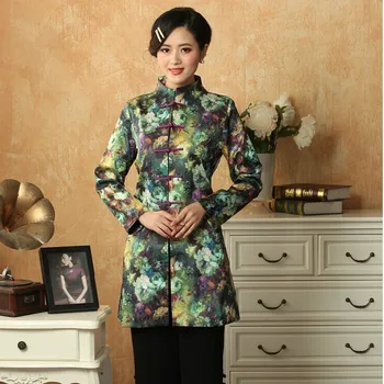 Dropshipping Multicolor Lady Satin Polyester Overcoat Mandarin Collar Button Jacket Flower Long Clothing Size S To XXXL T047
Dropshipping Multicolor Lady Satin Polyester Overcoat Mandarin Collar Button Jacket Flower Long Clothing Size S To XXXL T047