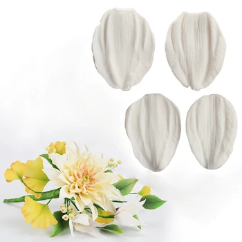 Dahlia Petal and Cut Silicone Mold Fondant Mould Cake Decoration Tools Chocolate Gumpaste Mold, Sugarcraft, Kitchen Accessories
Dahlia Petal and Cut Silicone Mold Fondant Mould Cake Decoration Tools Chocolate Gumpaste Mold, Sugarcraft, Kitchen Accessories