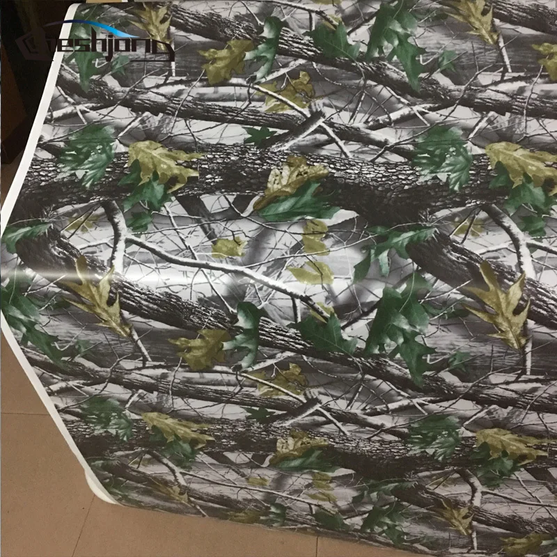 Real Camo tree Vinyl Car Wrap Break Up PVC Adhesive Real Tree Camouflage Film For Truck Hood Roof Motors Gunskin Golf Cart Decal
Real Camo tree Vinyl Car Wrap Break Up PVC Adhesive Real Tree Camouflage Film For Truck Hood Roof Motors Gunskin Golf Cart Decal