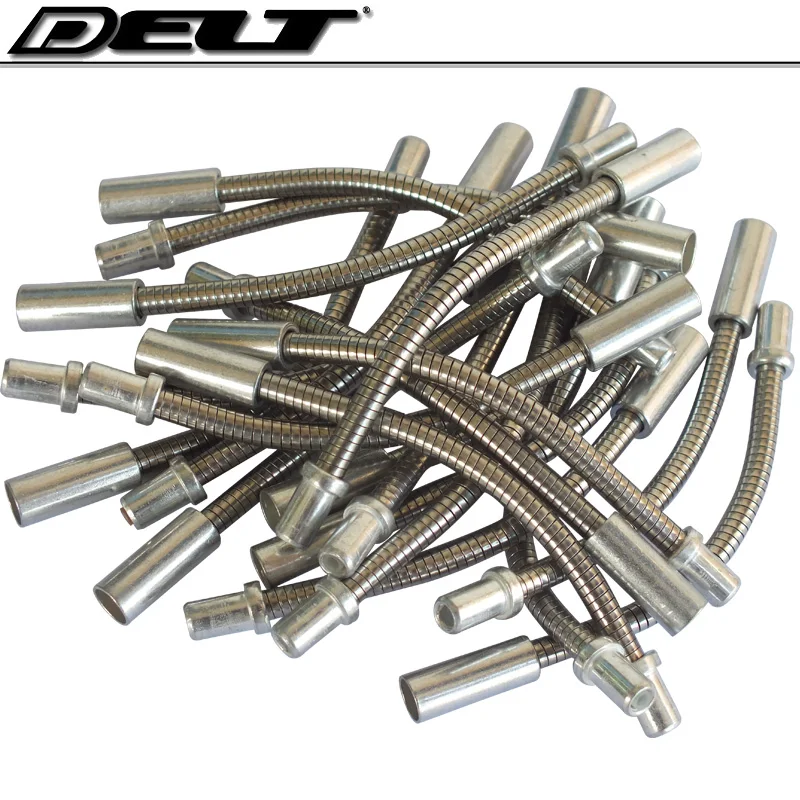 Mountain MTB Bicycle bike Flexible V brake tubes Cycling Cable Noodle Guide Hose 90mm Stainless steel silver
Mountain MTB Bicycle bike Flexible V brake tubes Cycling Cable Noodle Guide Hose 90mm Stainless steel silver