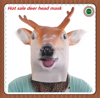 Free Shipping Best selling Deer Head Mask Creepy Halloween Costume Theater Mythology Fancy Prop yellow deer mask
Free Shipping Best selling Deer Head Mask Creepy Halloween Costume Theater Mythology Fancy Prop yellow deer mask