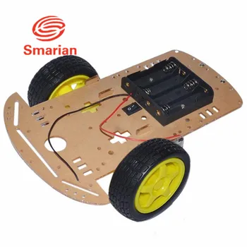Official smarian Smart Car Robot Chassis for Arduino with Motor Speed Encoder Battery Holder Diy Wheeled Robotic Car Chassis
Official smarian Smart Car Robot Chassis for Arduino with Motor Speed Encoder Battery Holder Diy Wheeled Robotic Car Chassis