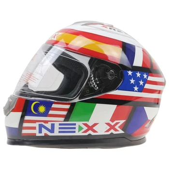 Original NEXX full Face Motorbike helmet DOT ECE approved urban street bike helmet removable and washable liner quick release
Original NEXX full Face Motorbike helmet DOT ECE approved urban street bike helmet removable and washable liner quick release