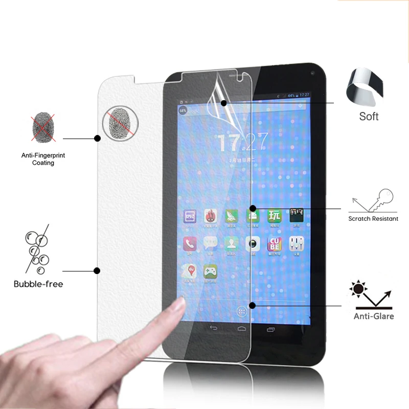 Premium Anti-Glare Screen Protector Matte Film For Cube Talk 7X U51GT-C4 7.0" tablet anti glare matte Guard panel with tools
Premium Anti-Glare Screen Protector Matte Film For Cube Talk 7X U51GT-C4 7.0" tablet anti glare matte Guard panel with tools