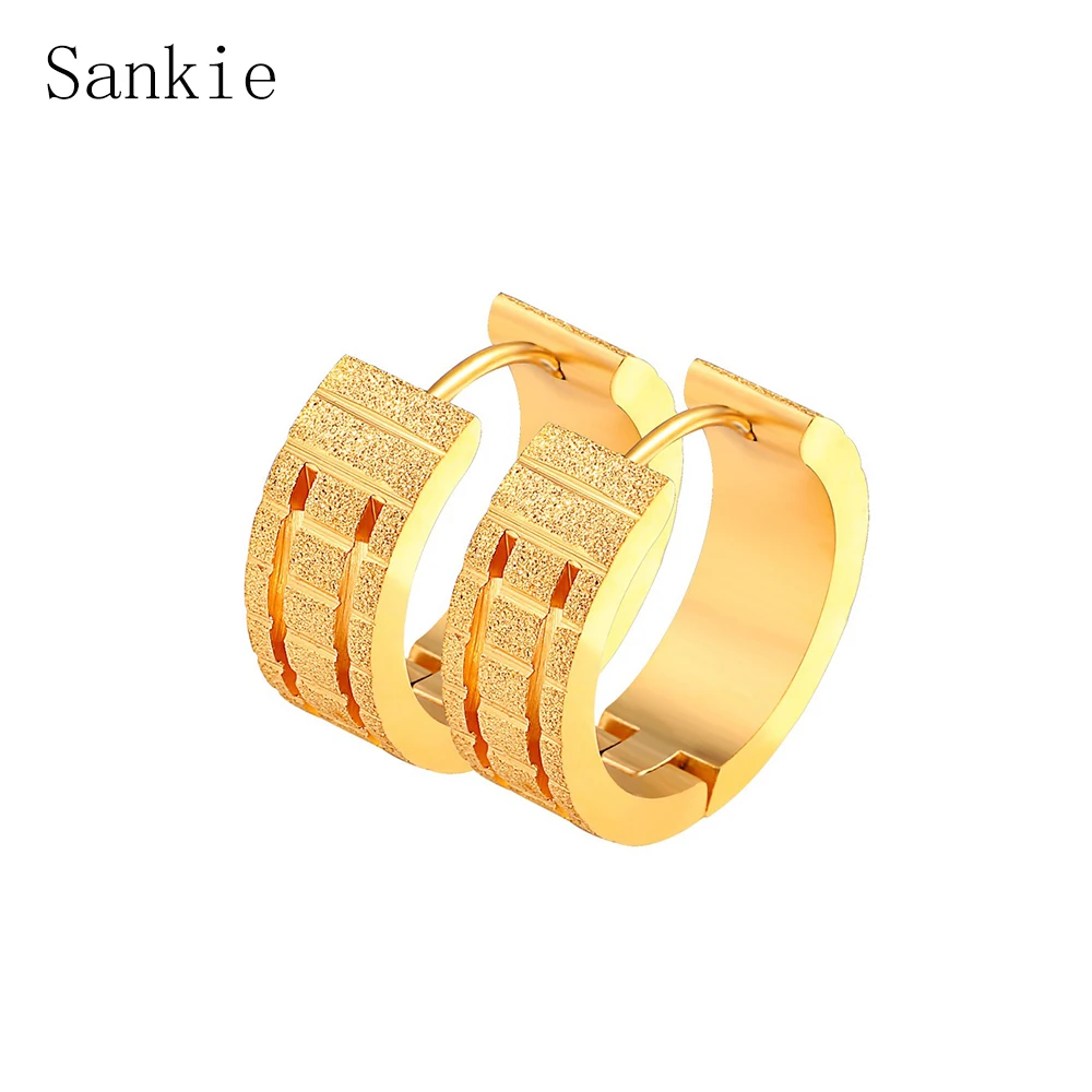 Sankie Statement Round Stud Earrings for Women Gold Color Stainless Steel Rock Stud Earring Wholesale Geometric Circle Earrings
Sankie Statement Round Stud Earrings for Women Gold Color Stainless Steel Rock Stud Earring Wholesale Geometric Circle Earrings