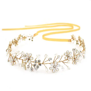 SLBRIDAL Beautiful Golden Natural Pearls and Crystals Wedding Hair Vine Headband Handmade Bridal Hair Accessories Bridesmaids
SLBRIDAL Beautiful Golden Natural Pearls and Crystals Wedding Hair Vine Headband Handmade Bridal Hair Accessories Bridesmaids