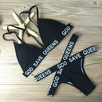 Black Swimming Suits For Women Cross Bandage 2018 Bikini Sets Sexy Thong Bottom Bathing Swimwear Push Up Brazilian Biqini
Black Swimming Suits For Women Cross Bandage 2018 Bikini Sets Sexy Thong Bottom Bathing Swimwear Push Up Brazilian Biqini