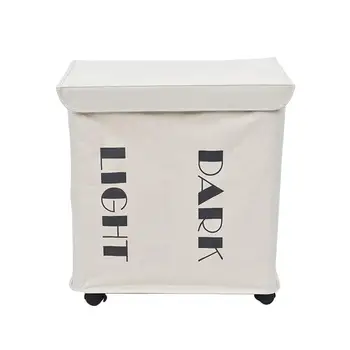 Clothing Storage Box Organizer Novel Household Item With Compartment Cover Wheel Iron Frames Laundry Hamper Folding Storage Bask
Clothing Storage Box Organizer Novel Household Item With Compartment Cover Wheel Iron Frames Laundry Hamper Folding Storage Bask