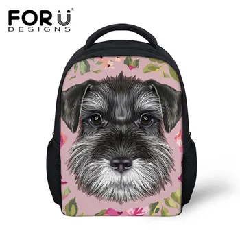 FORUDESIGNS Cute Schnauzer Printing Kindergarten School Bags Kids Small Schoolbag Girls Kawaii Preppy Shoulder Bag for Children
FORUDESIGNS Cute Schnauzer Printing Kindergarten School Bags Kids Small Schoolbag Girls Kawaii Preppy Shoulder Bag for Children