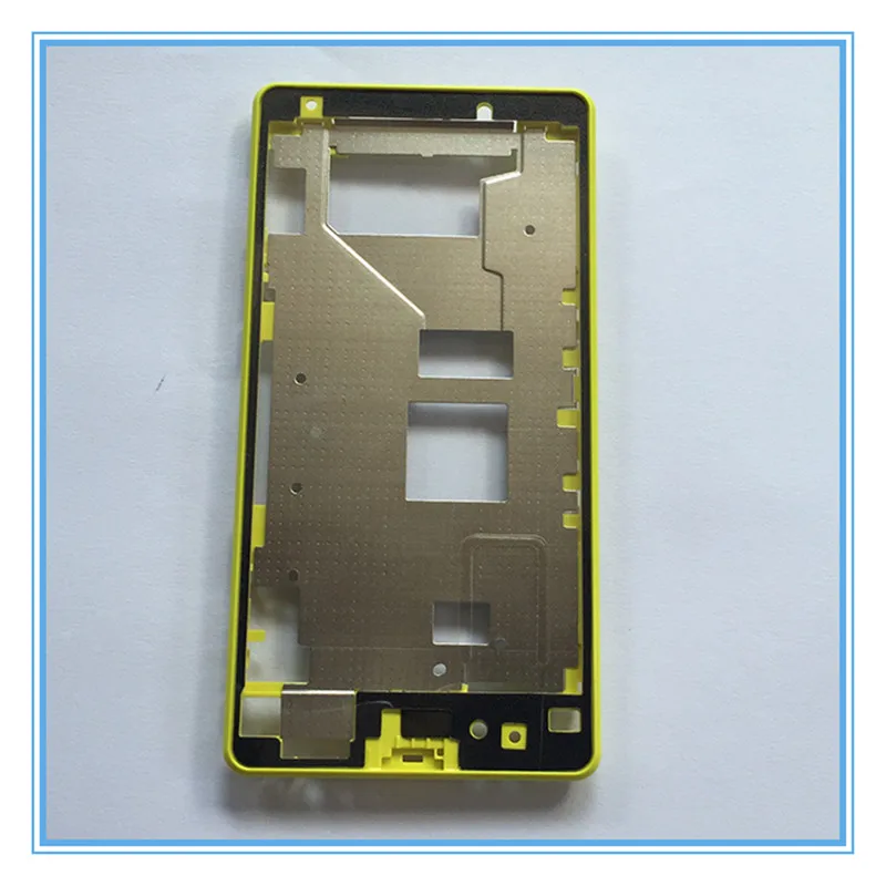 10pcs/lot Front Middle Frame Bezel Battery Back Rear housing Cover with Adhesive Sticker for Sony Xperia Z1 Compact z1mini D5503 | Мобильные