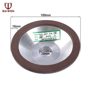 100mm Diamond Grinding Wheel Cup 180 Grit Cutter Grinder for Carbide Metal 100*32*20*10*3 Grit 120-320
100mm Diamond Grinding Wheel Cup 180 Grit Cutter Grinder for Carbide Metal 100*32*20*10*3 Grit 120-320