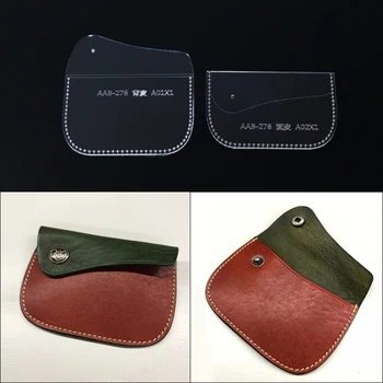 1set Acrylic Clear Template Handcrafting Set For Leather Wallet Bag Pattern DIY 11*8*1cm
1set Acrylic Clear Template Handcrafting Set For Leather Wallet Bag Pattern DIY 11*8*1cm