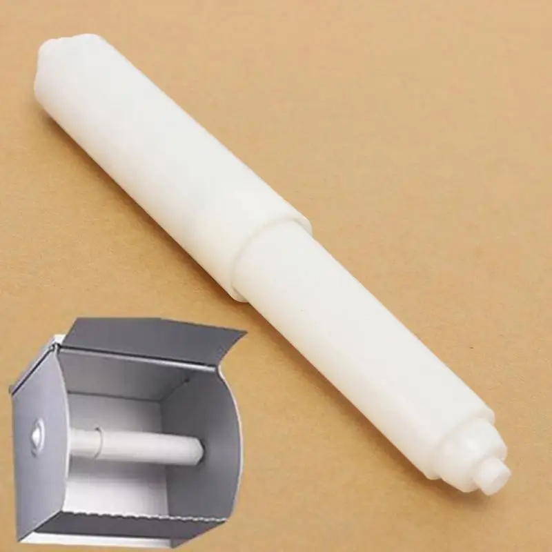 15cm White Plastic Toilet Paper Roll Holder Roller Spindle Loaded Insert Spring flexible bathroom Roller Drop Shipping
15cm White Plastic Toilet Paper Roll Holder Roller Spindle Loaded Insert Spring flexible bathroom Roller Drop Shipping