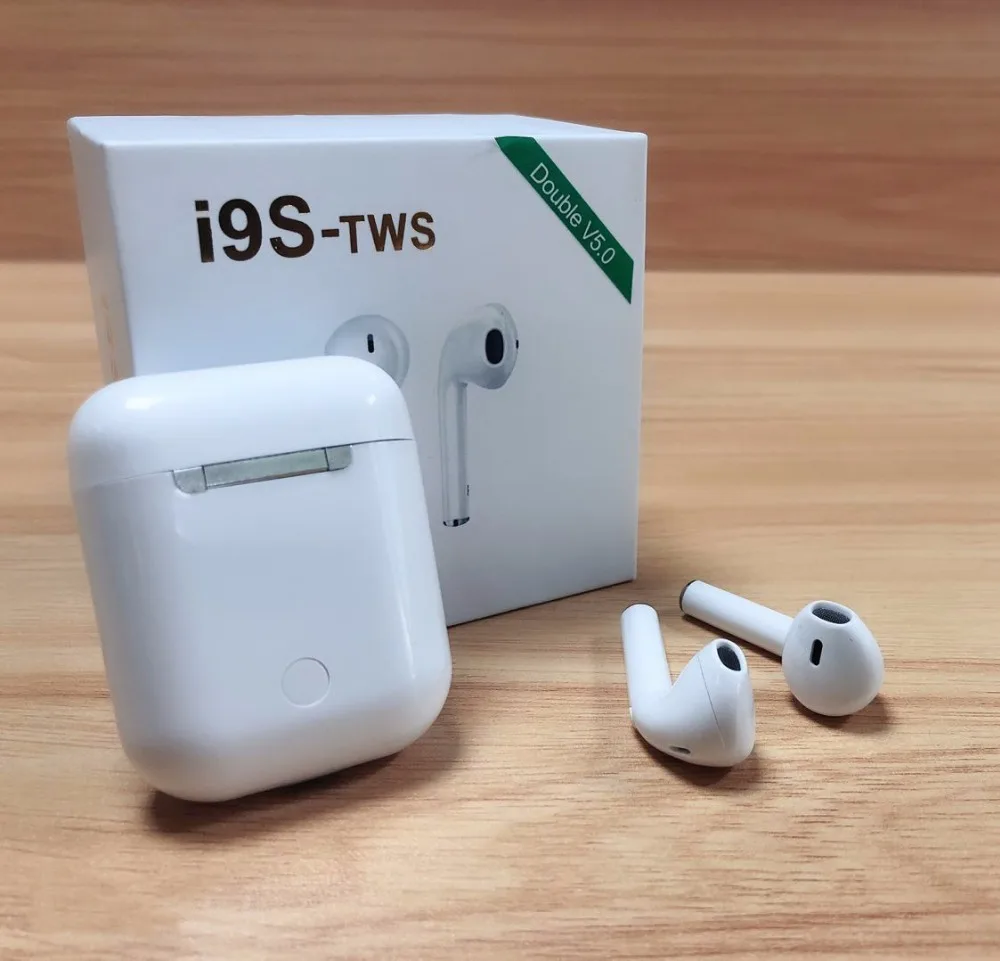i9s-tws Wireless Headphone Bluetooth V4.2 Mini Twins Handsfree Stereo In Ear Earbuds with Magnetic Charger Box For IOS Android
i9s-tws Wireless Headphone Bluetooth V4.2 Mini Twins Handsfree Stereo In Ear Earbuds with Magnetic Charger Box For IOS Android