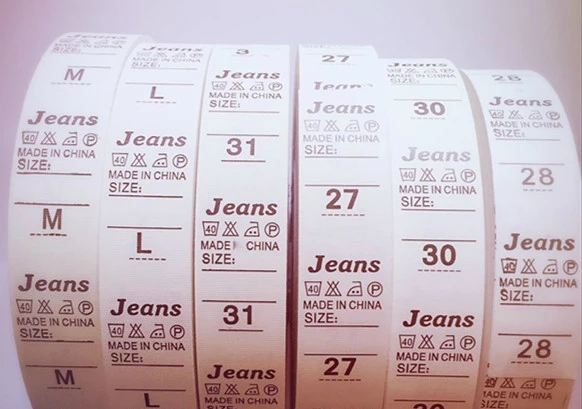 2000pcs one size A roll white care Jeans Lable 25-38/S -XXL Printing washing Lable Clothes Garment Accossory sale for roll
2000pcs one size A roll white care Jeans Lable 25-38/S -XXL Printing washing Lable Clothes Garment Accossory sale for roll