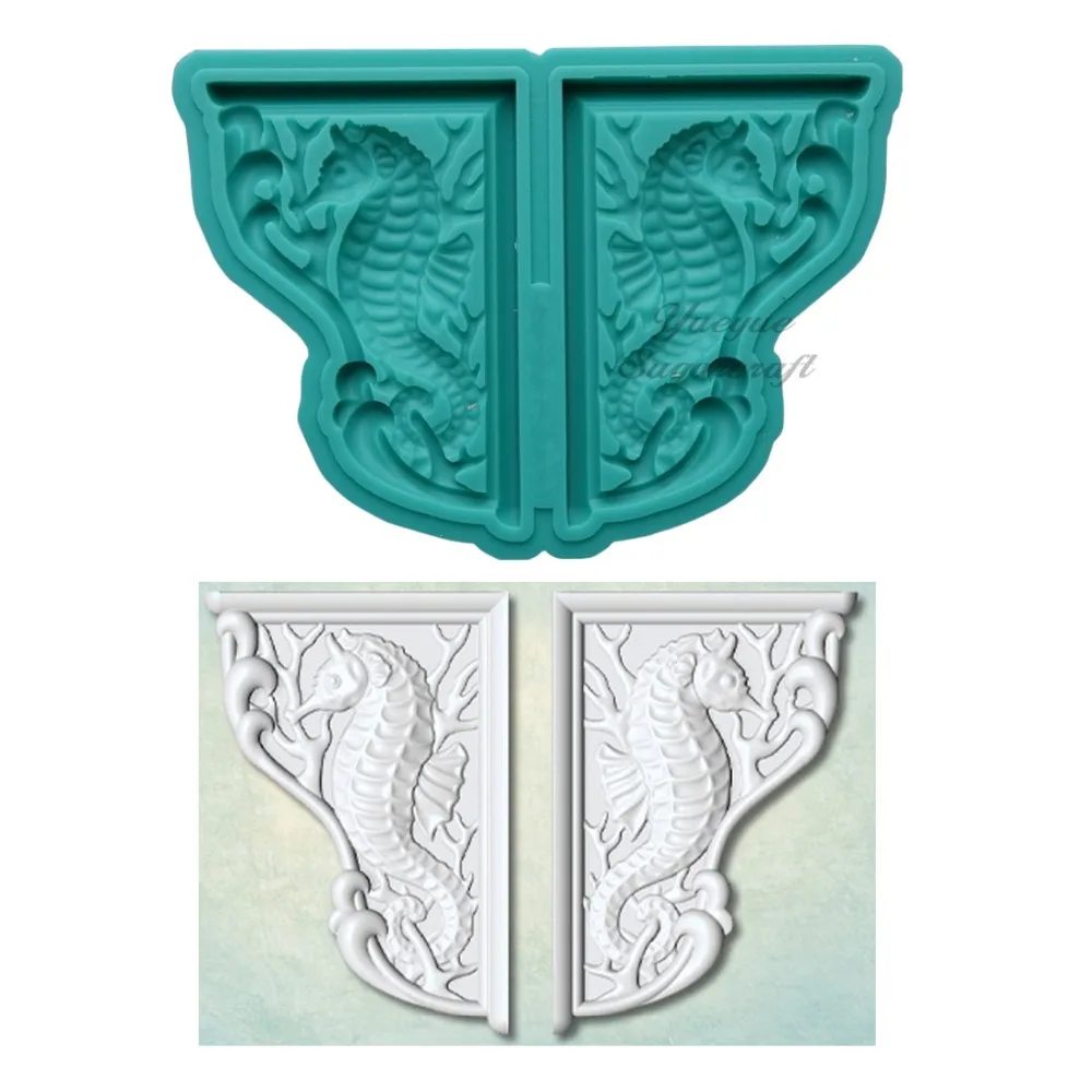 Yueyue Sugarcraft Sea horse silicone mold fondant mold cake decorating tools chocolate gumpaste mold
Yueyue Sugarcraft Sea horse silicone mold fondant mold cake decorating tools chocolate gumpaste mold