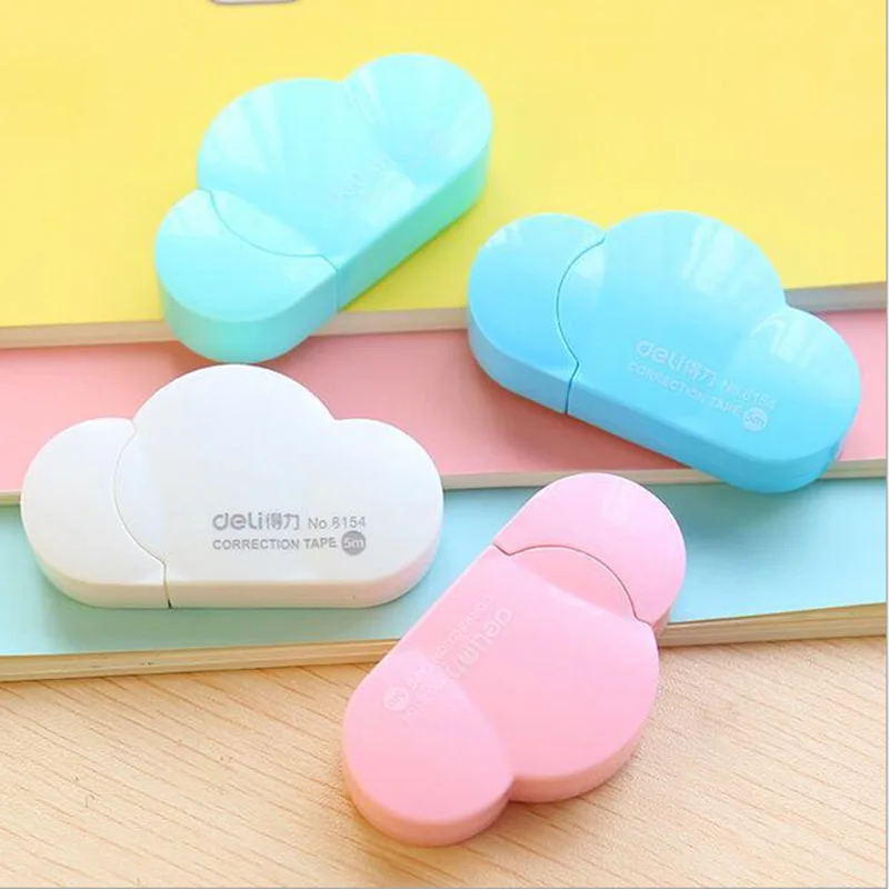 1Piece 5mm * 5m Creative Cute Cloud Correction Tape For Kids Gift Korean Stationery School Office Supplies Kawaii Items
1Piece 5mm * 5m Creative Cute Cloud Correction Tape For Kids Gift Korean Stationery School Office Supplies Kawaii Items