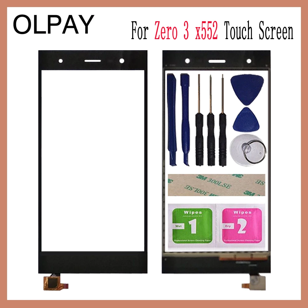 OLPAY 5.5'' For Infinix Zero 3 X552 Touch Screen Digitizer Panel Repair Parts Touch Screen Front Glass Lens Sensor Repair Parts
OLPAY 5.5'' For Infinix Zero 3 X552 Touch Screen Digitizer Panel Repair Parts Touch Screen Front Glass Lens Sensor Repair Parts
