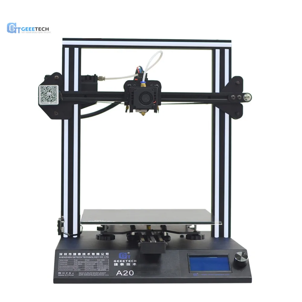

Geeetech A20 DIY 3d Printer High Accuracy Fast Assembly With GT2560 Board Aluminum Profile Frame Break-Resuming Capability