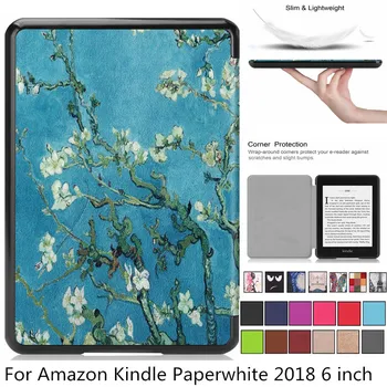 Auto Sleep Wake Smart Case for Amazon Kindle Paperwhite 2018 6" Slim Flip Cover for New Kindle Paperwhite 2018 10th Generation
Auto Sleep Wake Smart Case for Amazon Kindle Paperwhite 2018 6" Slim Flip Cover for New Kindle Paperwhite 2018 10th Generation