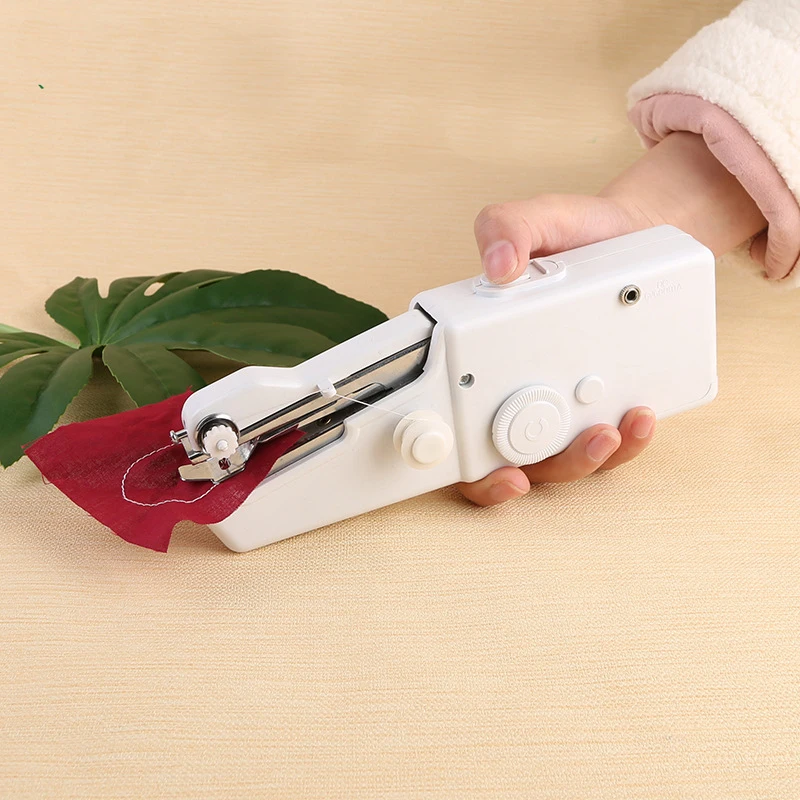 Portable Mini Handheld Sewing Machines Handy Stitch Clothes Fabrics Sew Needlework Cordless Electric household Sewing Machine
Portable Mini Handheld Sewing Machines Handy Stitch Clothes Fabrics Sew Needlework Cordless Electric household Sewing Machine