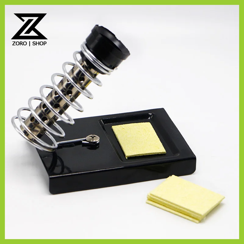 C-4 Soldering Iron Support Stand Station Metal Base with 5 Replacement Sponges Soldering Iron Cleaner
C-4 Soldering Iron Support Stand Station Metal Base with 5 Replacement Sponges Soldering Iron Cleaner