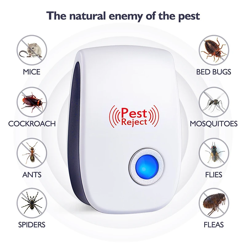 Floor boot 1pcs Electronic ultrasonic mosquito repellent mosquito killer Pest Repeller anti mosquitoes insect killer EU/US Plug
Floor boot 1pcs Electronic ultrasonic mosquito repellent mosquito killer Pest Repeller anti mosquitoes insect killer EU/US Plug