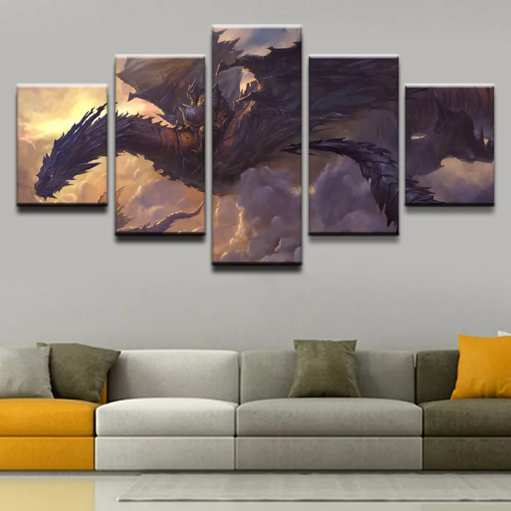 5 Panel DOTA Monster Dragon Decoration Game Poster Modern Canvas Printed Pictures Wall Art Painting On Canvas Artwork Home Decor
5 Panel DOTA Monster Dragon Decoration Game Poster Modern Canvas Printed Pictures Wall Art Painting On Canvas Artwork Home Decor