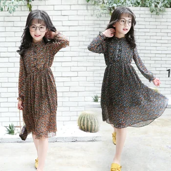 Spring Autumn Girl Chiffon Restore Shivering Long Spring Clothes Rendering Children Hot Dress Kids Clothing
Spring Autumn Girl Chiffon Restore Shivering Long Spring Clothes Rendering Children Hot Dress Kids Clothing