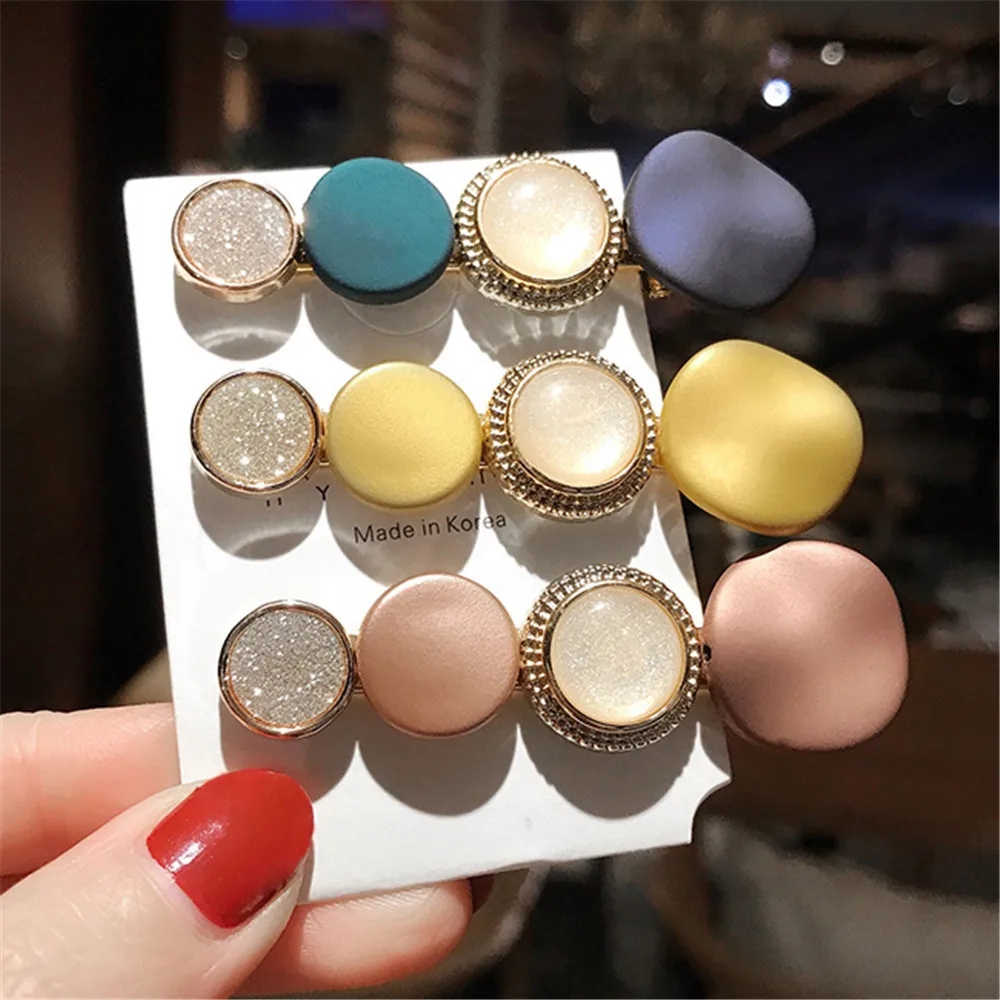 Korea Japan Girl Colorful Beads Barrettes Acetate Hairpins Women Hair Clips Wedding Party Geometric Hair Styling Accessories
Korea Japan Girl Colorful Beads Barrettes Acetate Hairpins Women Hair Clips Wedding Party Geometric Hair Styling Accessories