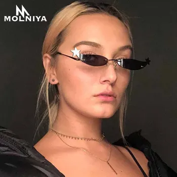 MOLNIYA Fashion Retro Irregular Sunglasses Men Women Classic Metal Star Small Frame Photochromism Sunglasses Eyewear UV400
MOLNIYA Fashion Retro Irregular Sunglasses Men Women Classic Metal Star Small Frame Photochromism Sunglasses Eyewear UV400