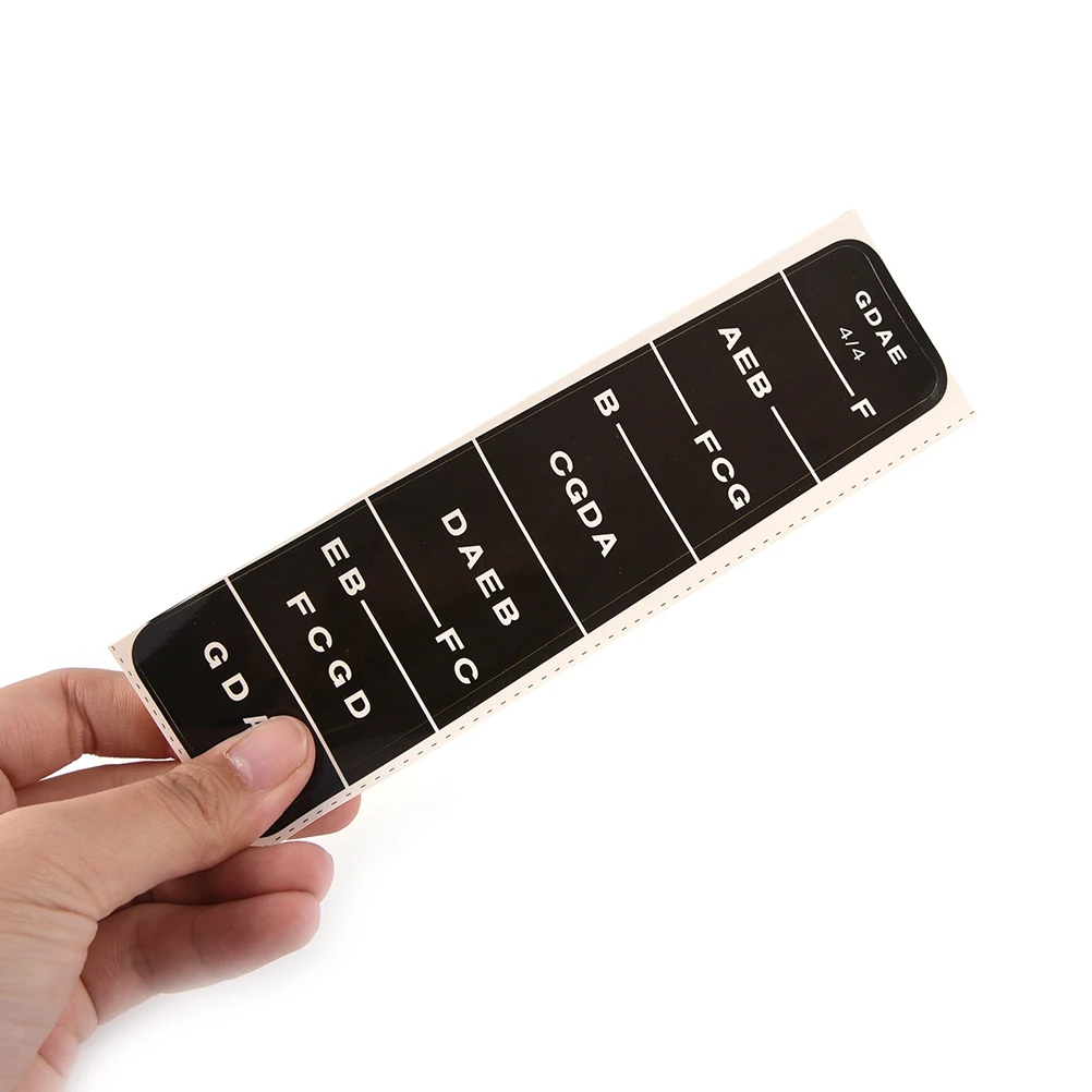 Violin 4/4 Practice Fiddle Finger Guide Scale Sticker Label Fingerboard Fretboard Indicator Violin Parts & Accessories
Violin 4/4 Practice Fiddle Finger Guide Scale Sticker Label Fingerboard Fretboard Indicator Violin Parts & Accessories