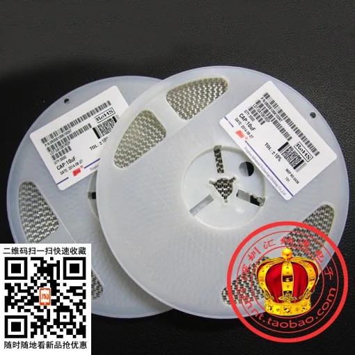 1206 patch capacitor 106K (10UF) non pole ceramic capacitor 10% special 80 yuan /2000 only
1206 patch capacitor 106K (10UF) non pole ceramic capacitor 10% special 80 yuan /2000 only