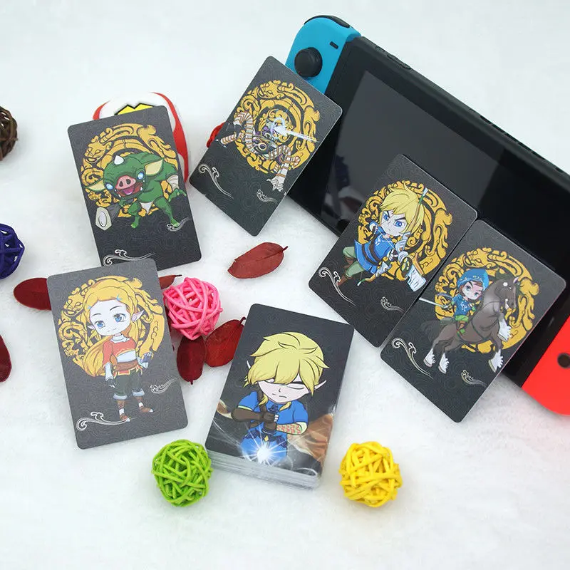 NFC Tag Game Cards for Nintendo Switch/Wii U & 3DS Compatible BOTW Set of 23PCS The Legend of Zelda Breath of the Wild Wolf Link
NFC Tag Game Cards for Nintendo Switch/Wii U & 3DS Compatible BOTW Set of 23PCS The Legend of Zelda Breath of the Wild Wolf Link