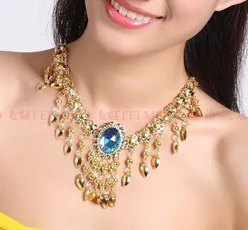 NEW! stones belly dance accessories senior gold coins belly dance necklace for women dance necklace accessories FM2210
NEW! stones belly dance accessories senior gold coins belly dance necklace for women dance necklace accessories FM2210
