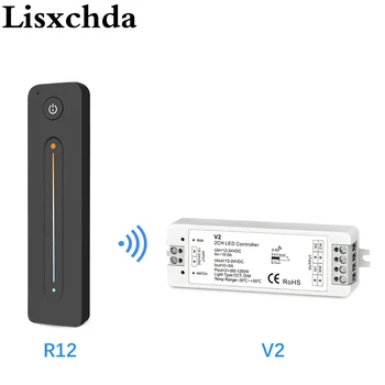 WW CW LED Controller 12V 24V 10A 2CH 2.4G Dual Color Light Strip LED Dimmer Controller RF Wireless Ultra sensitive Touch Remote
WW CW LED Controller 12V 24V 10A 2CH 2.4G Dual Color Light Strip LED Dimmer Controller RF Wireless Ultra sensitive Touch Remote