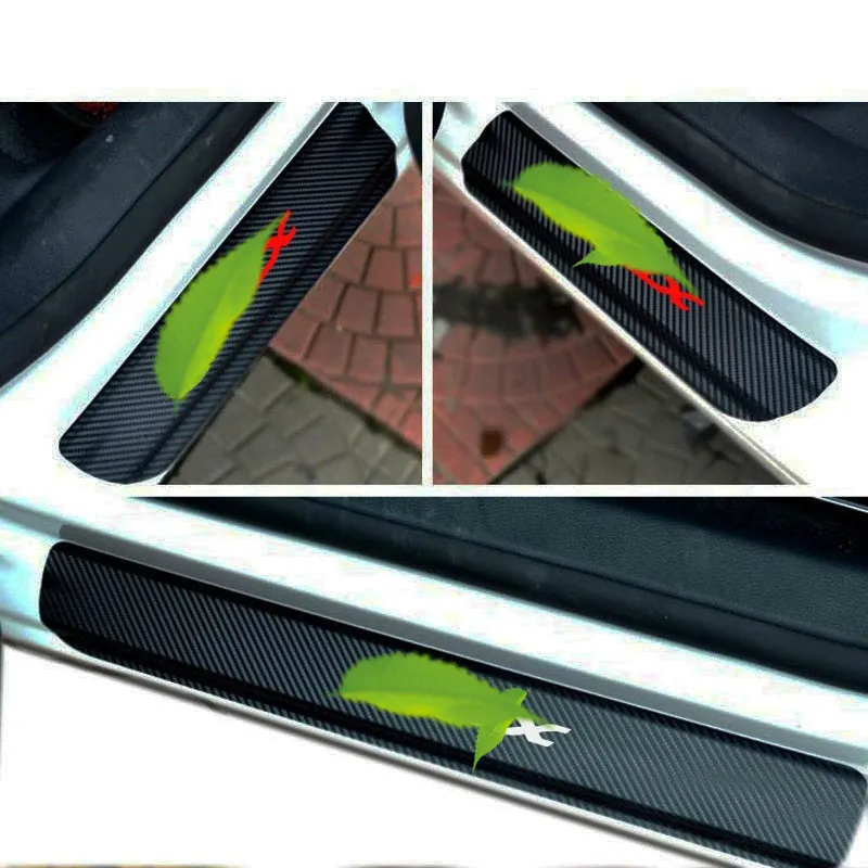 4Pcs Car Door Sill Protector Sticker Carbon Fiber Vinyl Sticker for Honda Edix CITY CR-V Pilot TYPER Car Decal Car Assessoires
4Pcs Car Door Sill Protector Sticker Carbon Fiber Vinyl Sticker for Honda Edix CITY CR-V Pilot TYPER Car Decal Car Assessoires