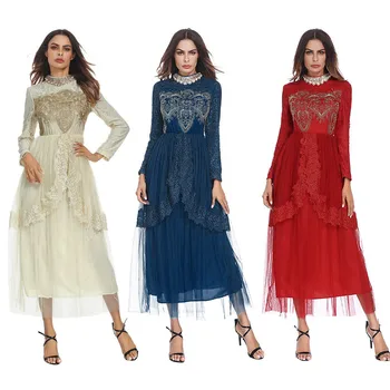 Muslim Maxi Dress Long sleeve O-Neck Trumpet Sleeve Abaya Robe Gowns Tunic Belt abaya dubai bangladesh hijab dress caftan L411A
Muslim Maxi Dress Long sleeve O-Neck Trumpet Sleeve Abaya Robe Gowns Tunic Belt abaya dubai bangladesh hijab dress caftan L411A
