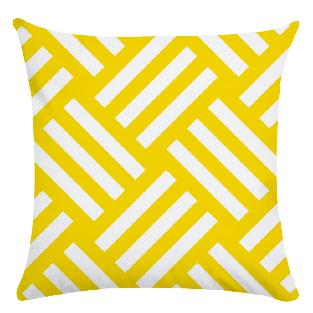 Yellow Geometry Pattern Cushion Cover Geometric Printed Pillowcases Short Plush Pillow Covers Sofa 45x45cm Cushion Cover
Yellow Geometry Pattern Cushion Cover Geometric Printed Pillowcases Short Plush Pillow Covers Sofa 45x45cm Cushion Cover