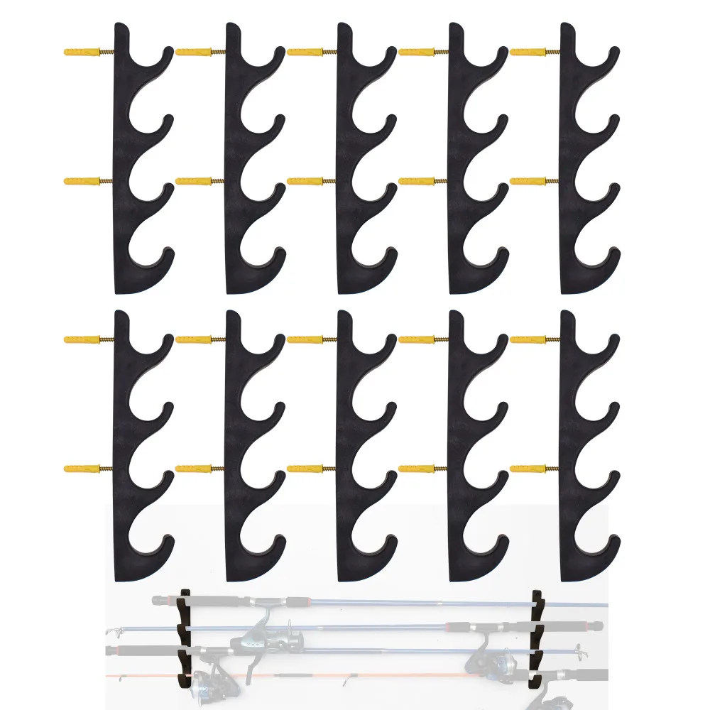 Horizontal Fishing Rod Storage Rack to Hold 20 Fishing Rods W Screws - No Fishing Rod -10/PK
Horizontal Fishing Rod Storage Rack to Hold 20 Fishing Rods W Screws - No Fishing Rod -10/PK