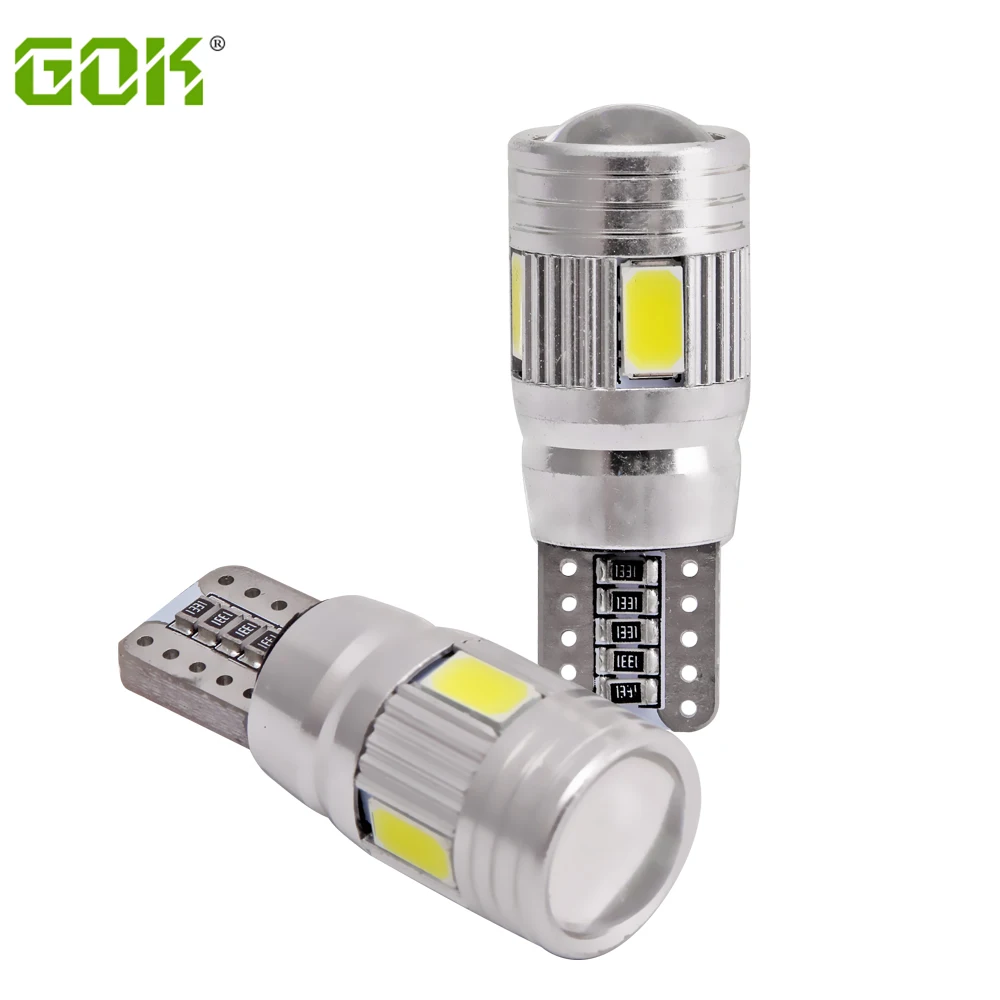 1 X T10 LED W5W 168 501 194 Interior White LED CANBUS NO OBC ERROR t10 6SMD led 5630 5730 with Lens Projector Aluminum
1 X T10 LED W5W 168 501 194 Interior White LED CANBUS NO OBC ERROR t10 6SMD led 5630 5730 with Lens Projector Aluminum