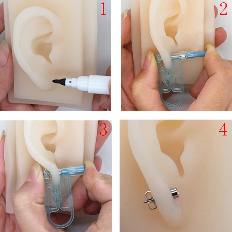 2pcs Disinfection Packaging Safety Ear Piercing Gun Ear Traps Pierced Tools For Piercing Device Disposable Ear Nail Guns
2pcs Disinfection Packaging Safety Ear Piercing Gun Ear Traps Pierced Tools For Piercing Device Disposable Ear Nail Guns