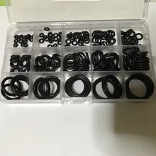 200Pcs 15 Sizes Black NBR Rubber O Ring Gaskets O-Ring Kit Washer Sealing Assortment For Car
200Pcs 15 Sizes Black NBR Rubber O Ring Gaskets O-Ring Kit Washer Sealing Assortment For Car